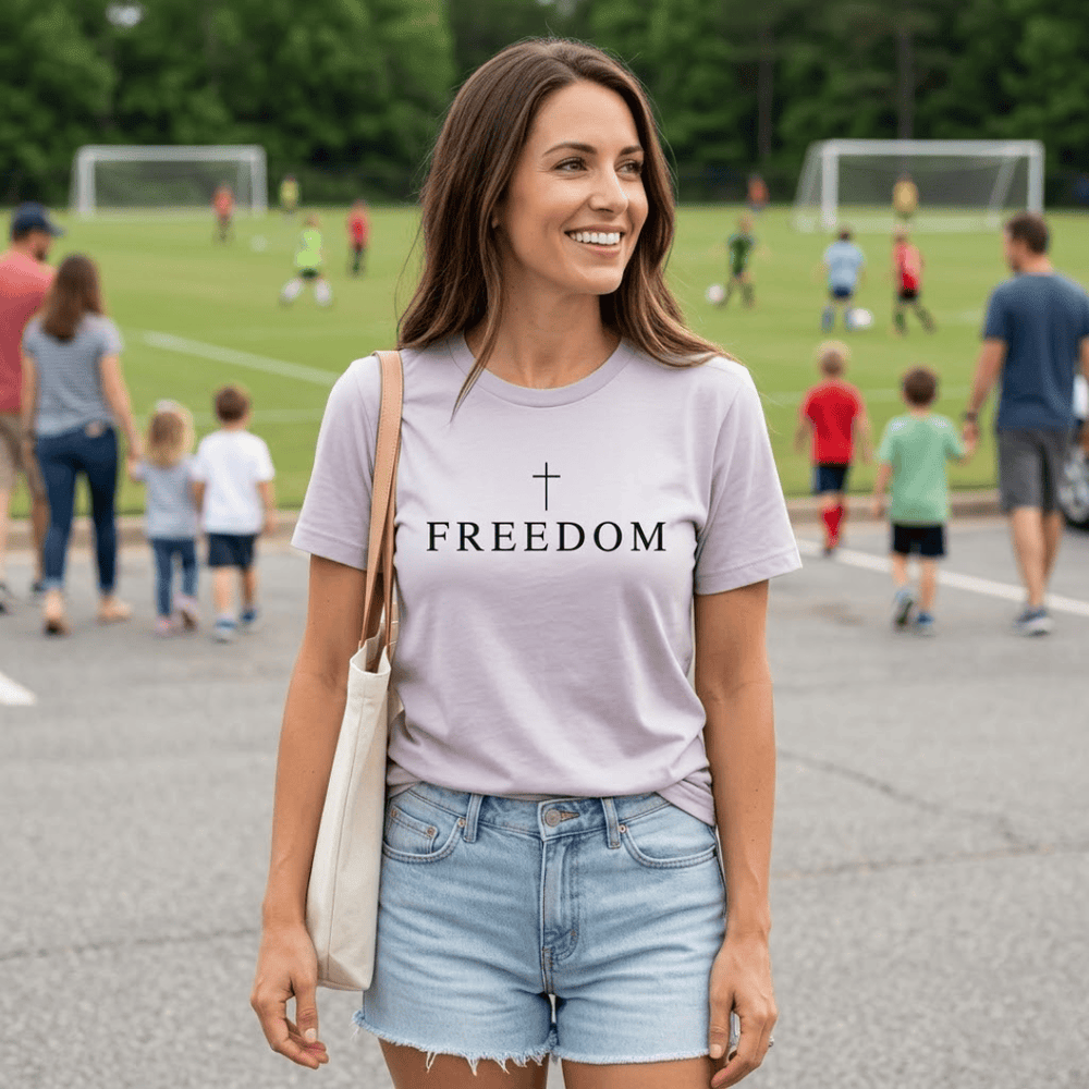 ellyandgrace 3001C Freedom Unisex Shirt