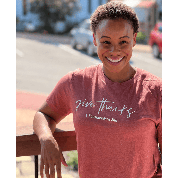 ellyandgrace 3001C Give Thanks Unisex Shirt