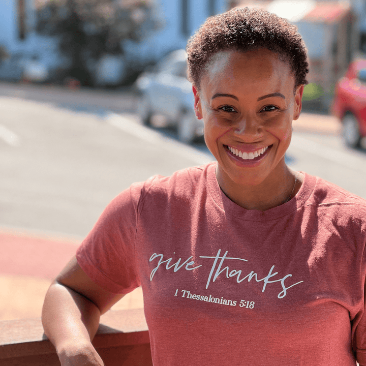 ellyandgrace 3001C Give Thanks Unisex Shirt