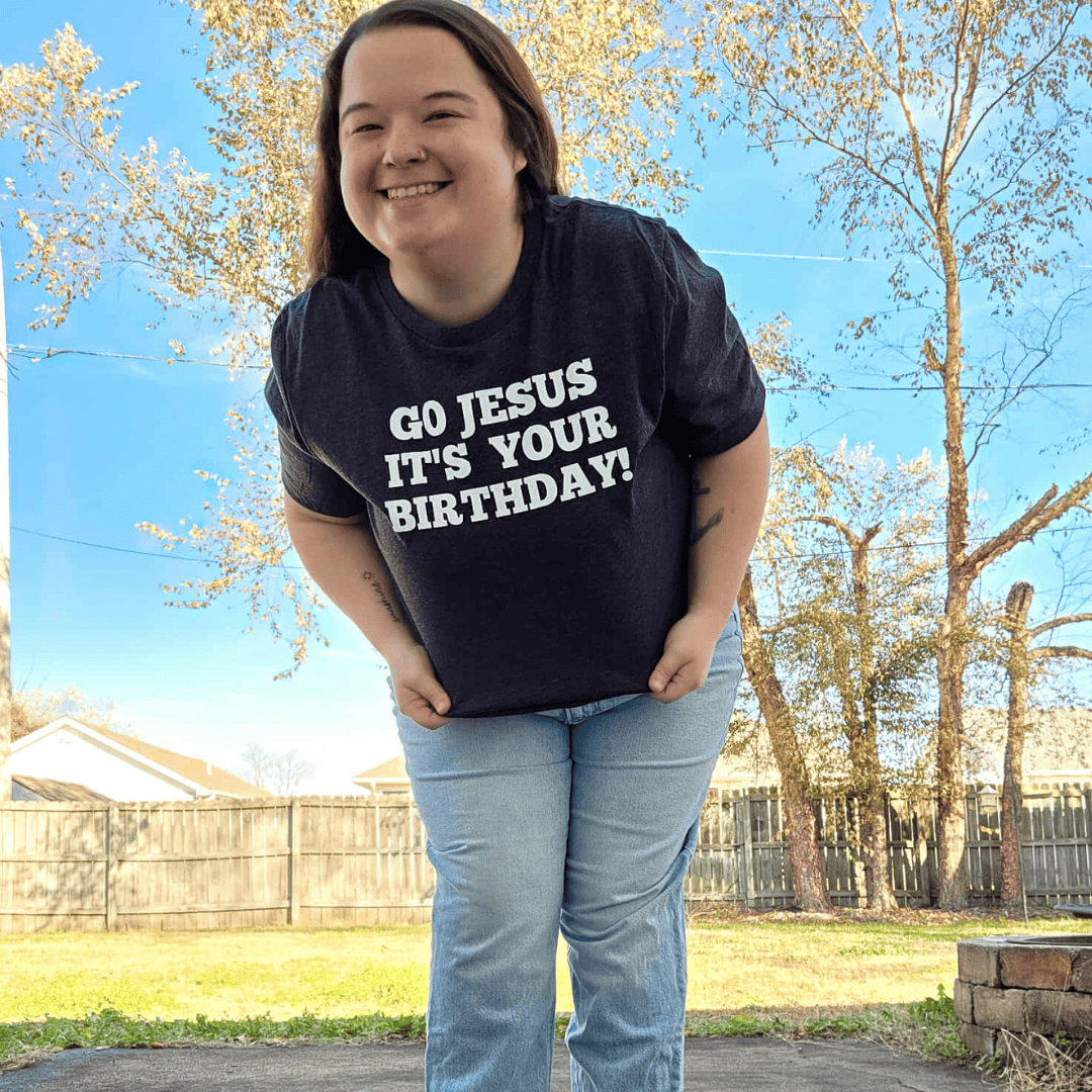 ellyandgrace 3001C Go Jesus NEW Unisex Shirt