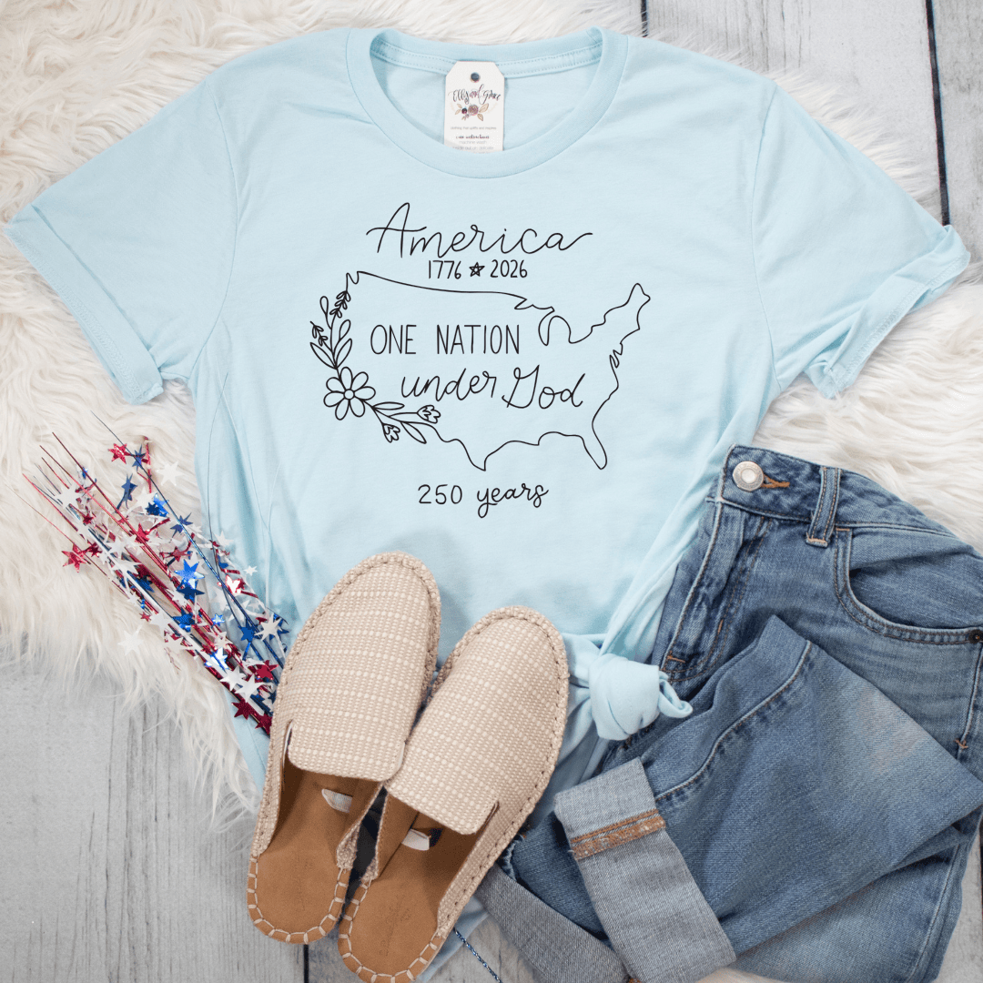 ellyandgrace 3001C Happy Birthday America! Unisex Shirt