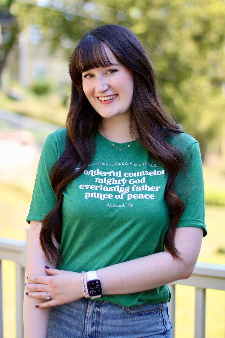 ellyandgrace 3001C His Name Unisex Shirt