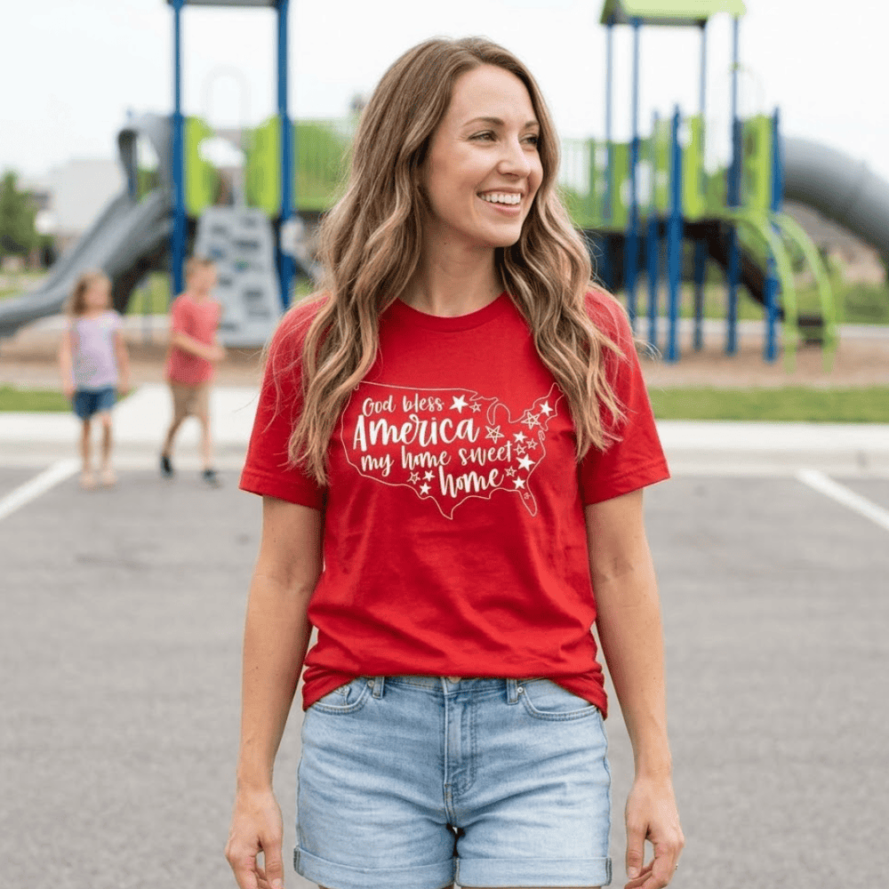 ellyandgrace 3001C Home Sweet Home Unisex Shirt