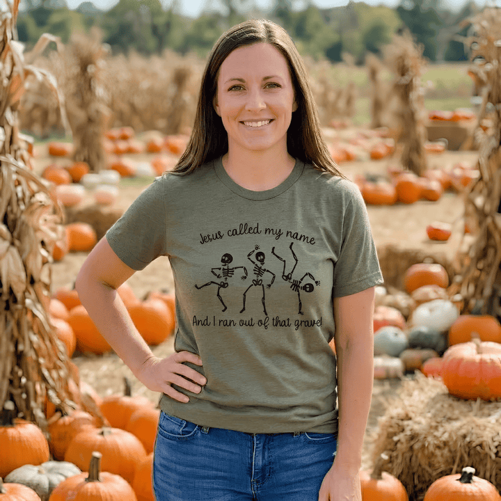 ellyandgrace 3001C I Ran Out Of That Grave Unisex Shirt