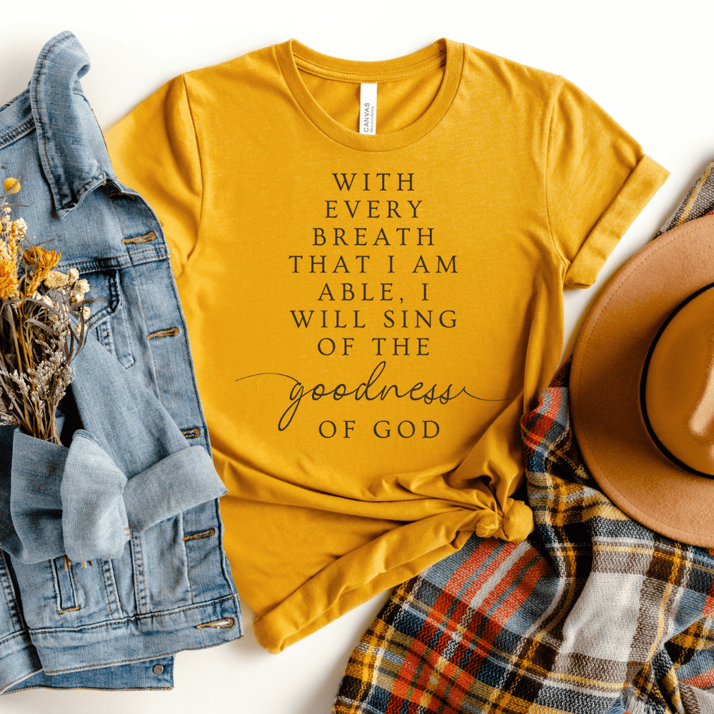ellyandgrace 3001C I Will Sing Unisex Shirt