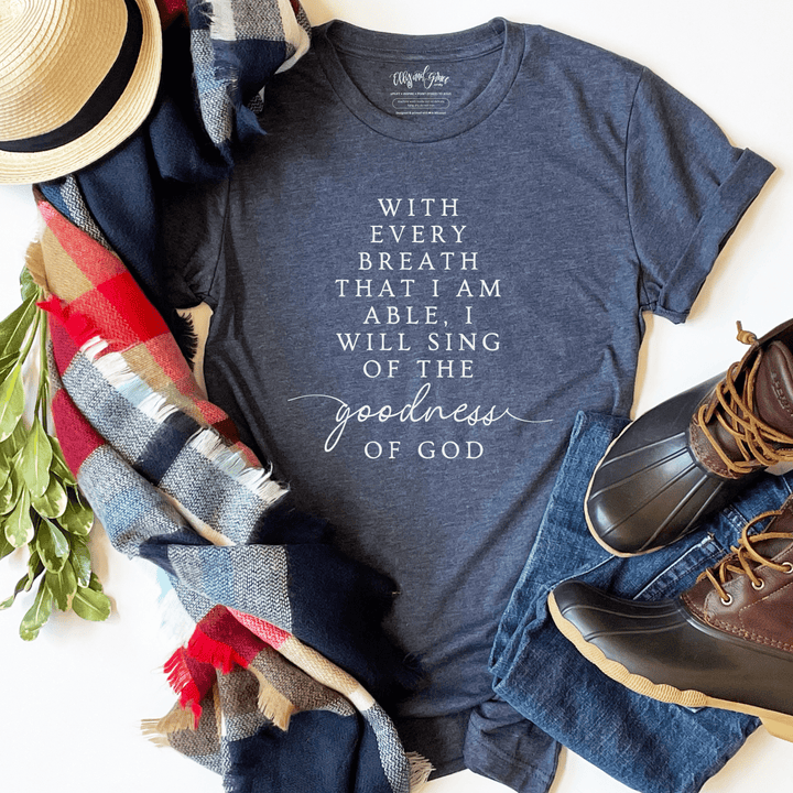 ellyandgrace 3001C I Will Sing Unisex Shirt