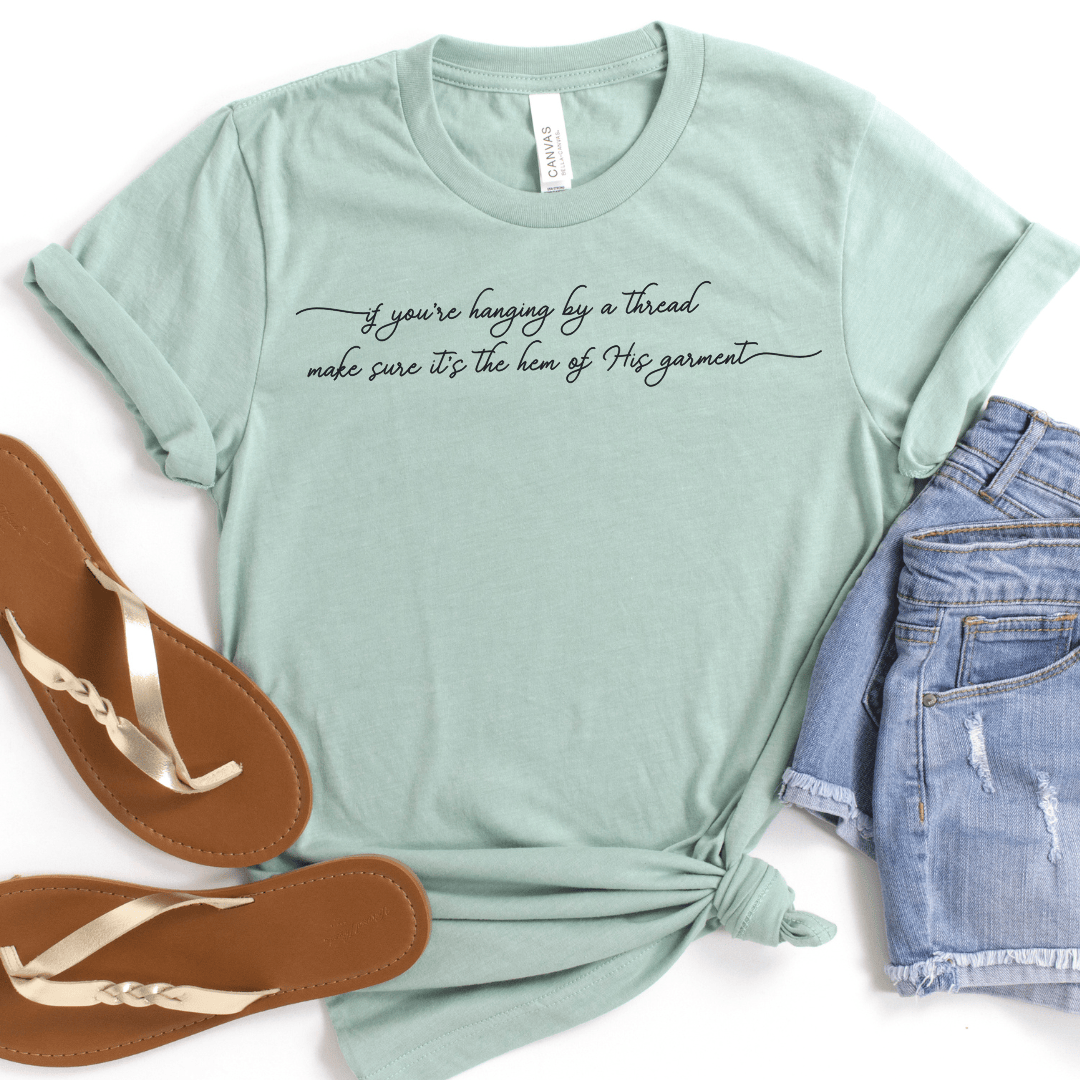ellyandgrace 3001C If You're Hanging By A Thread Unisex Shirt