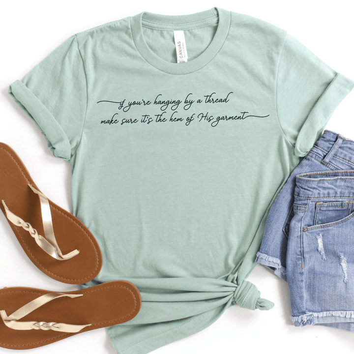 ellyandgrace 3001C If You're Hanging By A Thread Unisex Shirt