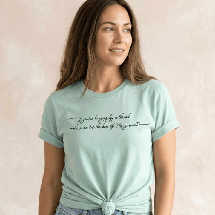 ellyandgrace 3001C If You're Hanging By A Thread Unisex Shirt