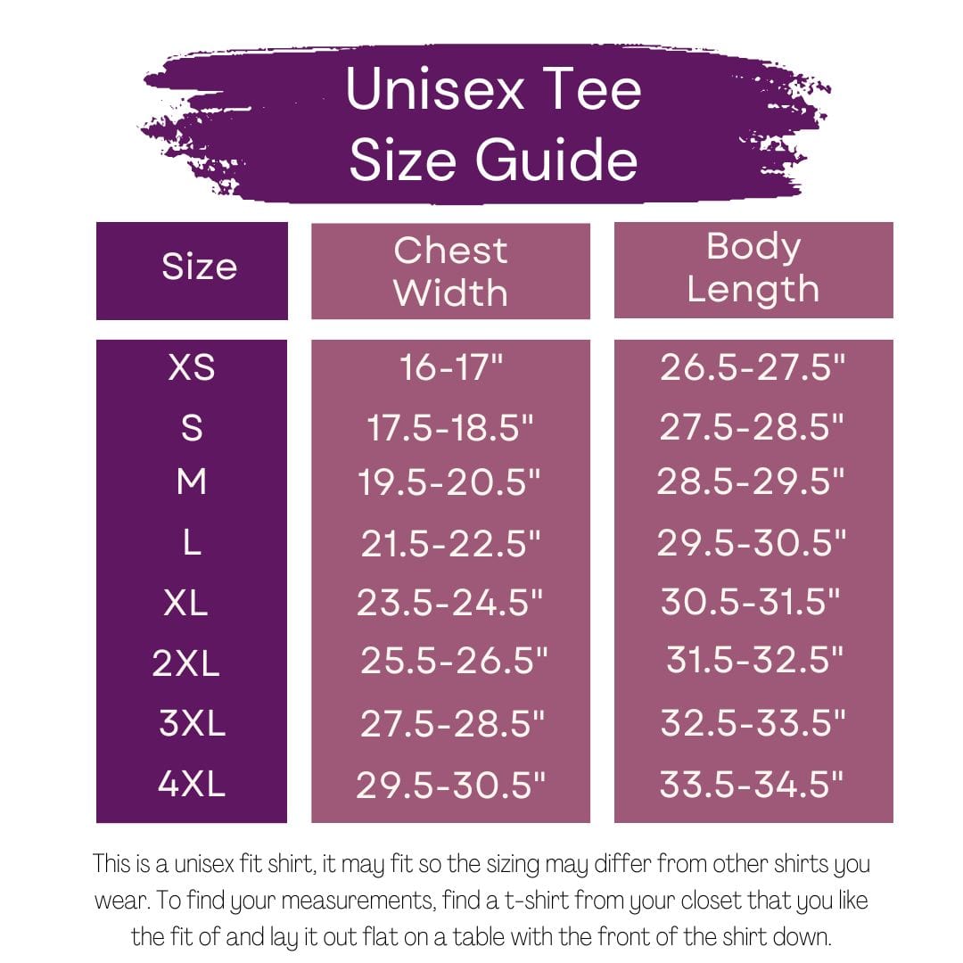 Tizz & Tonic Size Guide