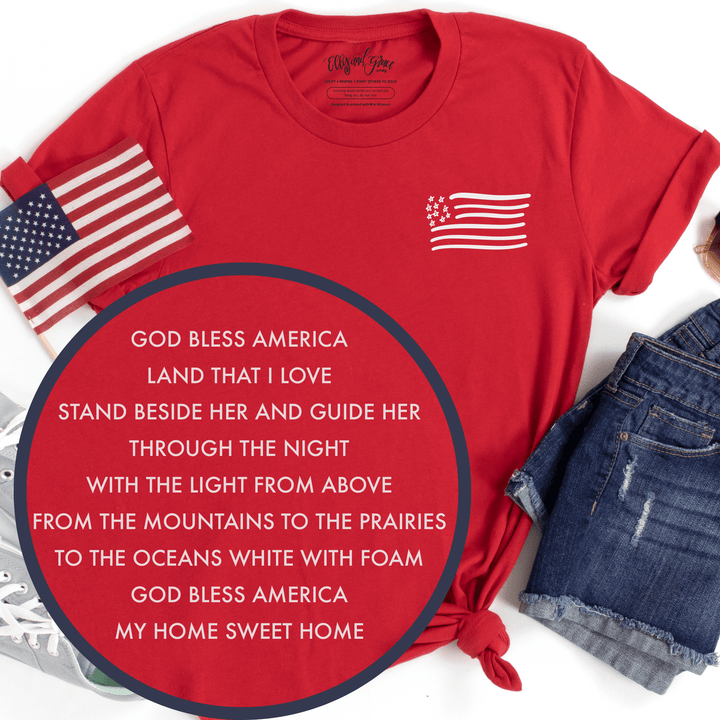 ellyandgrace 3001C Land That I Love Unisex Shirt