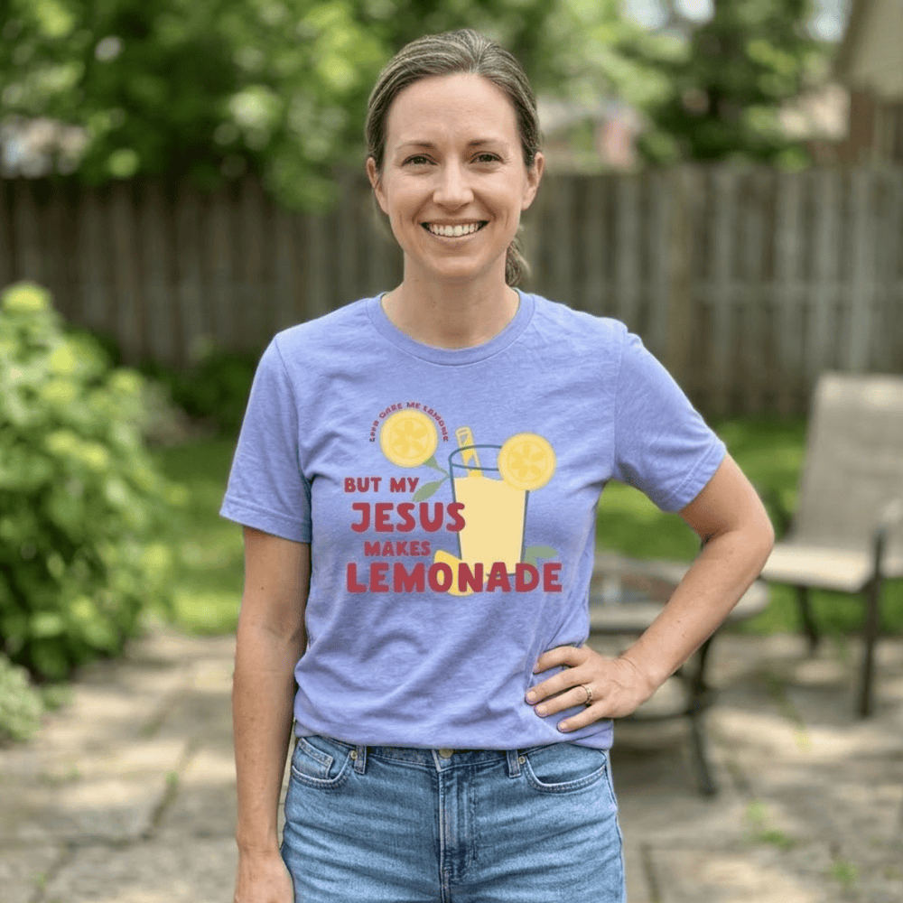 ellyandgrace 3001C Life Gave Me Lemons Multicolor Unisex Shirt