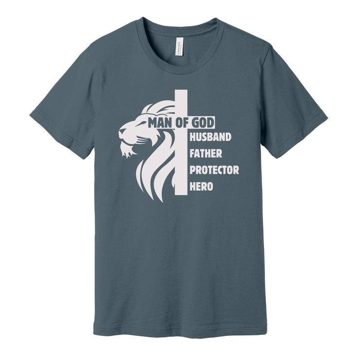 ellyandgrace 3001C Man Of God Men's Unisex Shirt