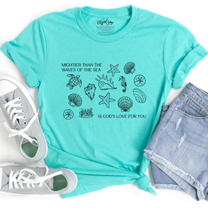Mightier Than The Waves Of The Sea Unisex Shirt