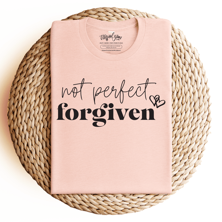 ellyandgrace 3001C Not Perfect Forgiven Unisex Shirt