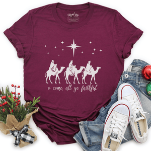 O Come All Ye Faithful Unisex Shirt