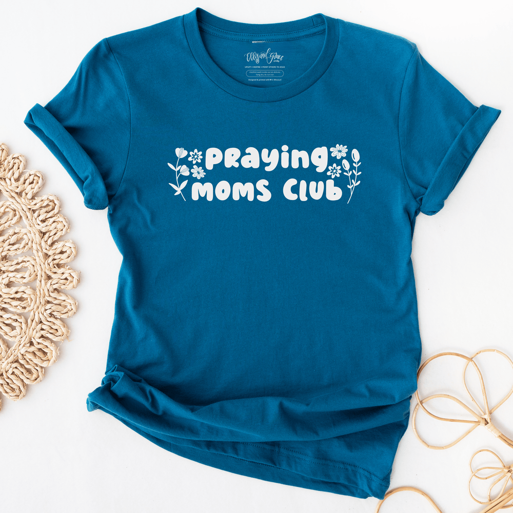 ellyandgrace 3001C Praying Moms Club Unisex Shirt