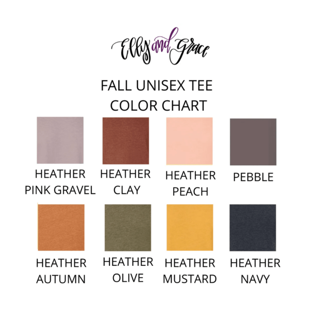 ellyandgrace 3001C Pumpkins Faith Hope Love Unisex Shirt