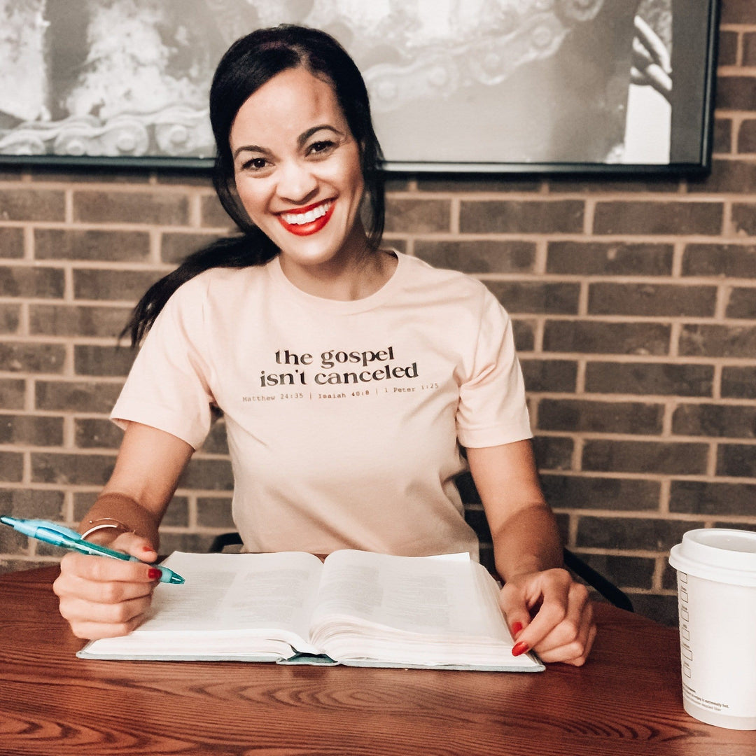 ellyandgrace 3001C RETIRED  The Gospel Isn't Canceled Unisex Shirt