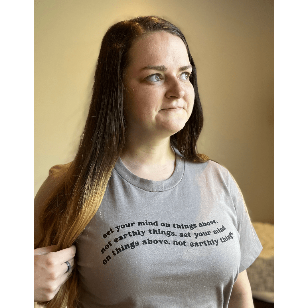 ellyandgrace 3001C Set Your Mind Unisex Shirt