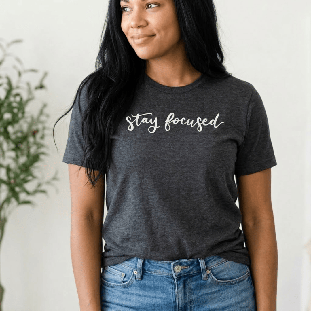 ellyandgrace 3001C Stay Focused (Turn Your Eyes) Unisex Shirt