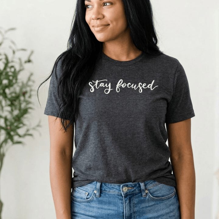 ellyandgrace 3001C Stay Focused (Turn Your Eyes) Unisex Shirt