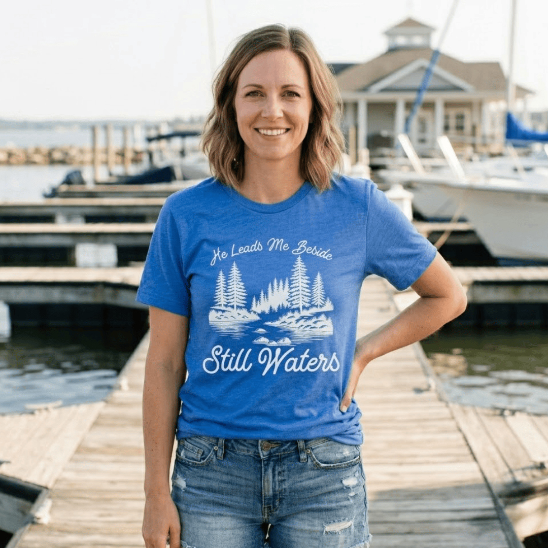 ellyandgrace 3001C Still Waters Unisex Shirt