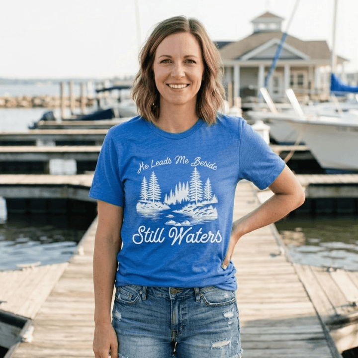 ellyandgrace 3001C Still Waters Unisex Shirt