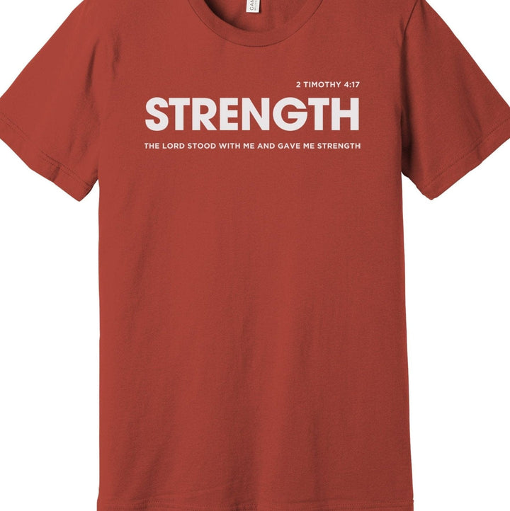 ellyandgrace 3001C Strength Men's Unisex Shirt