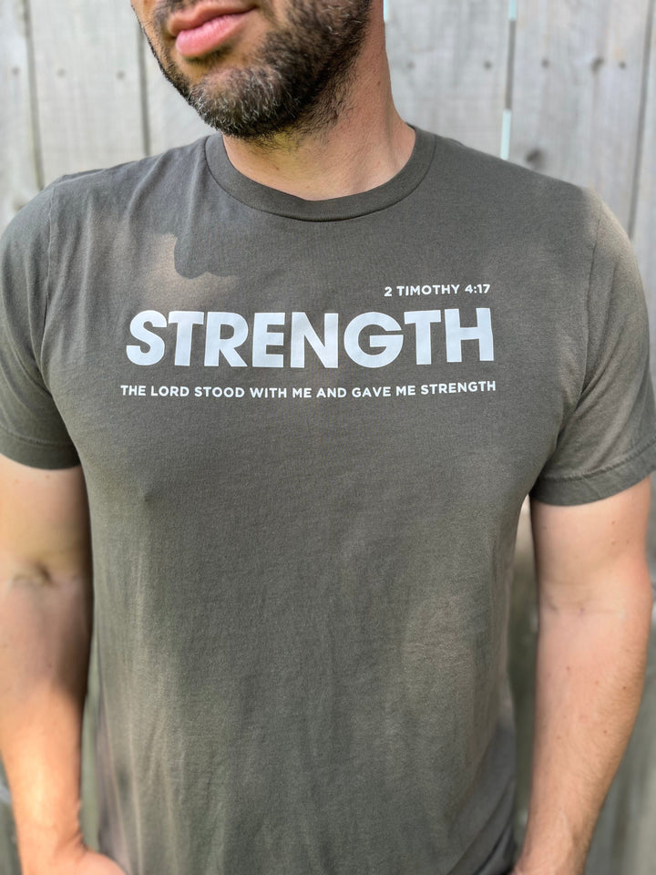 ellyandgrace 3001C Strength Men's Unisex Shirt