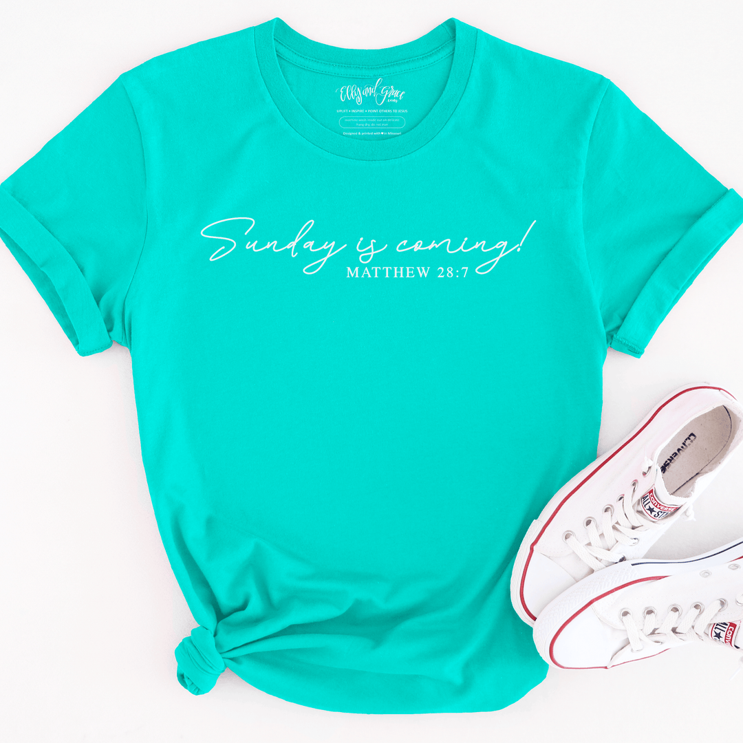 ellyandgrace 3001C Sunday is Coming! Unisex Shirt