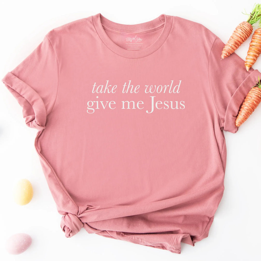 ellyandgrace 3001C Take the World 2026 Unisex Shirt
