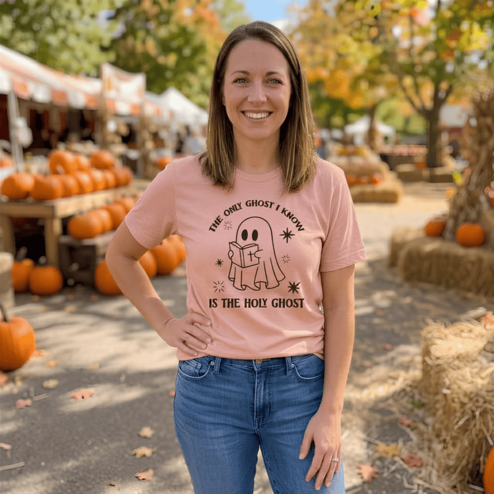 ellyandgrace 3001C The Only Ghost I Know Is The Holy Ghost Unisex Shirt