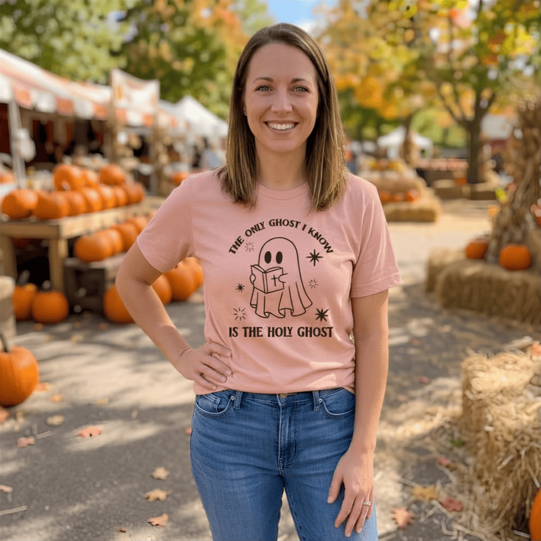 ellyandgrace 3001C The Only Ghost I Know Is The Holy Ghost Unisex Shirt