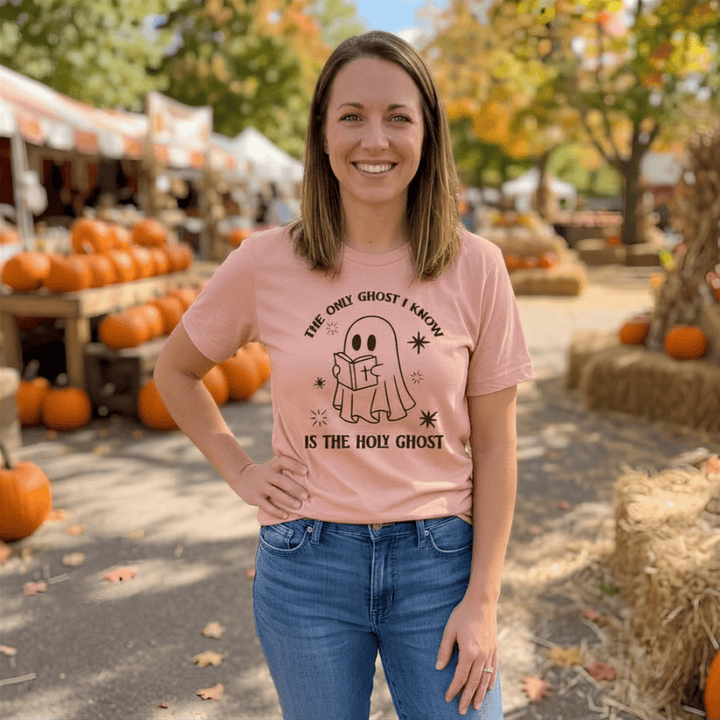 ellyandgrace 3001C The Only Ghost I Know Is The Holy Ghost Unisex Shirt