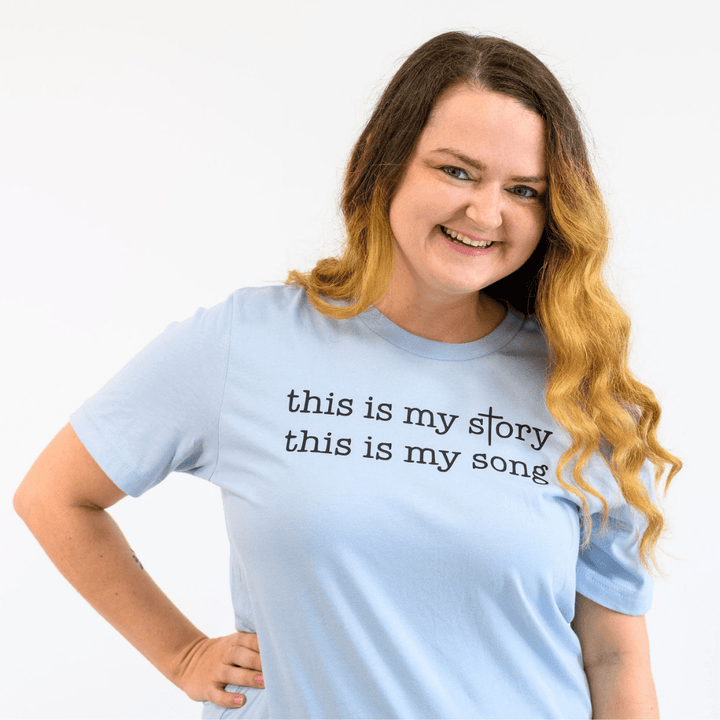 ellyandgrace 3001C This is My Story, This is My Song Unisex Shirt