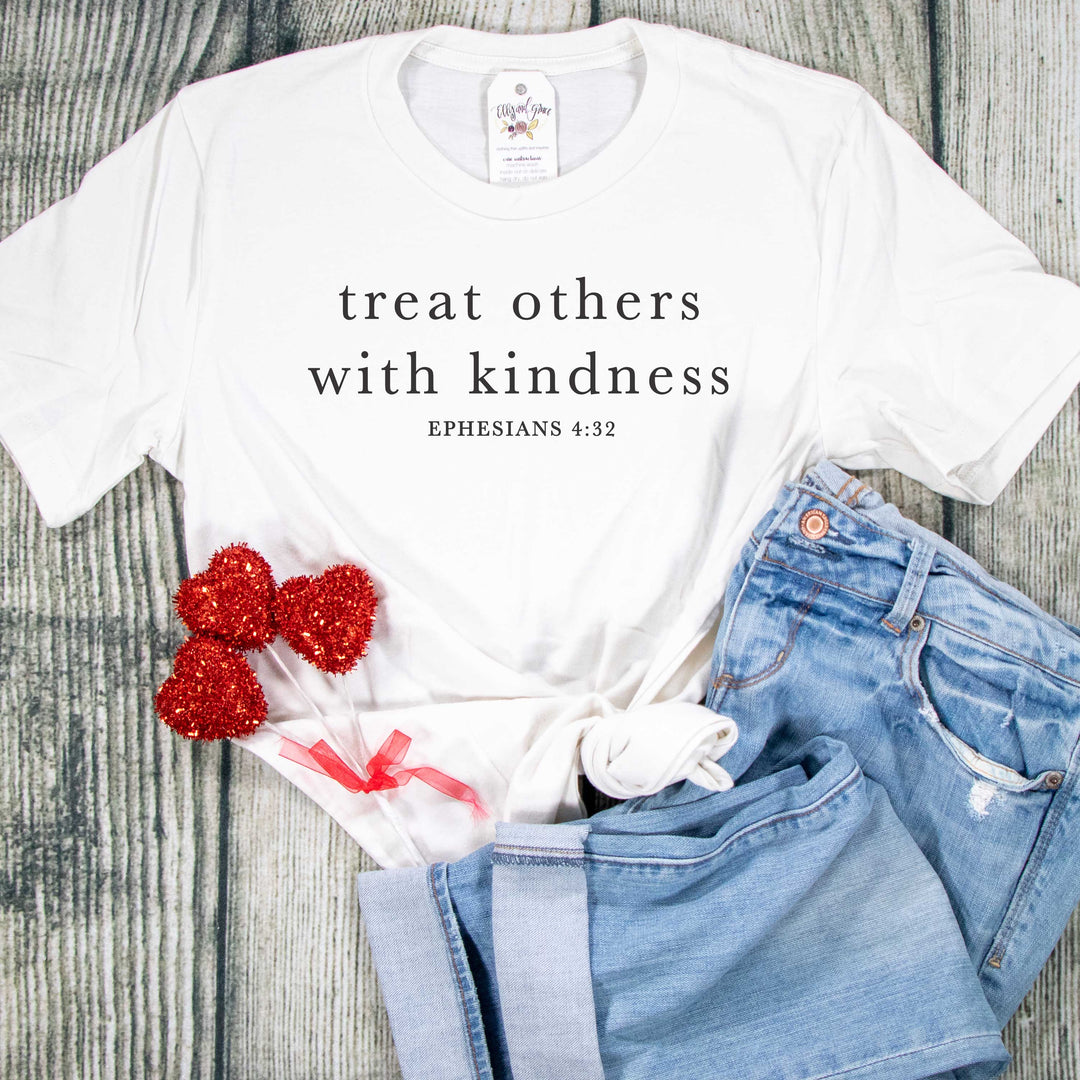 ellyandgrace 3001C Treat Others with Kindness Unisex Shirt