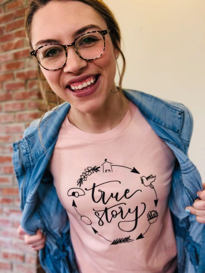 ellyandgrace 3001C True Story Unisex Shirt