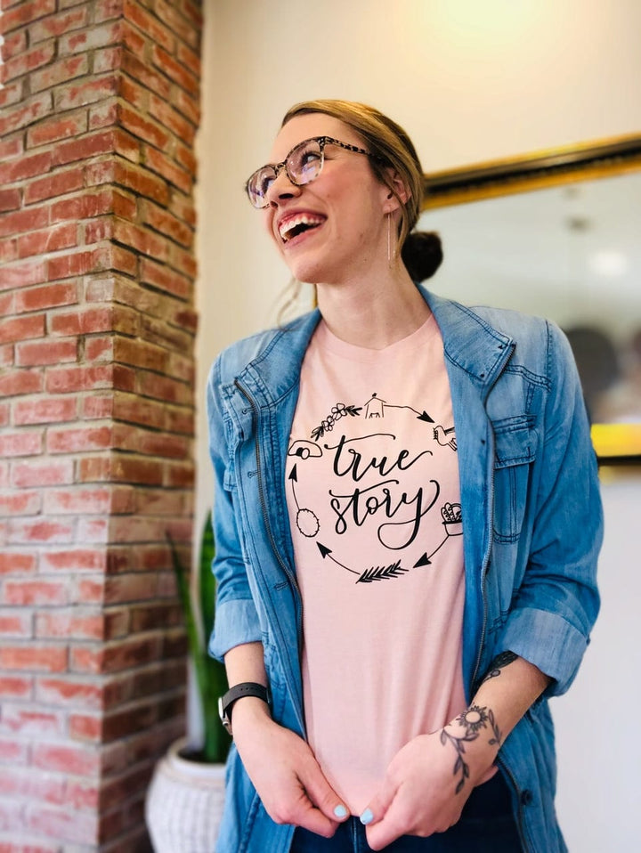 ellyandgrace 3001C True Story Unisex Shirt