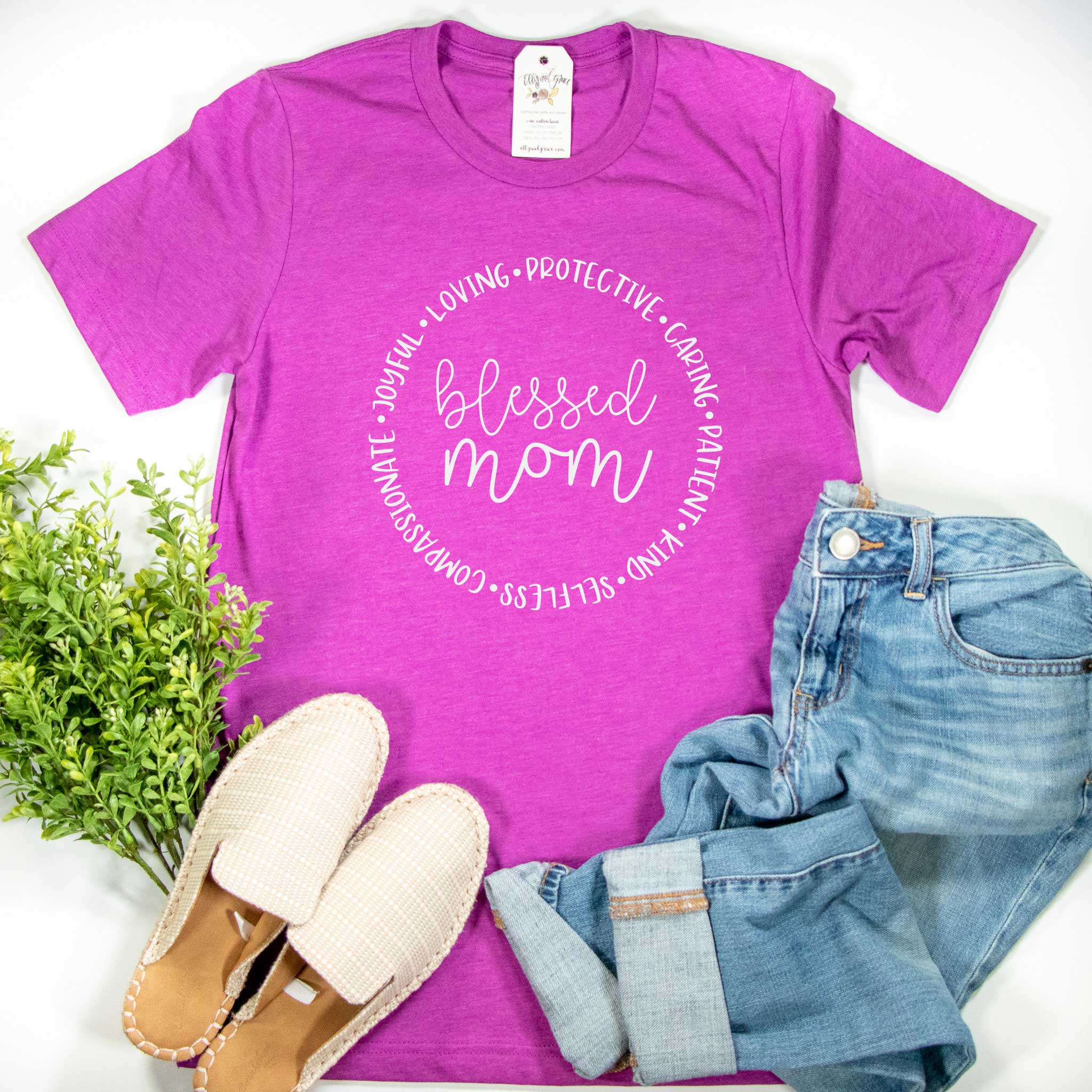 Blessed sales mom shirt