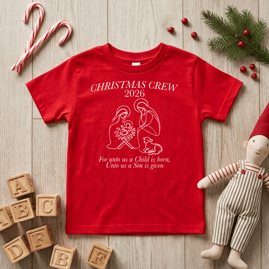 ellyandgrace 3321 Christmas Crew (2026) Unisex Toddler Shirt