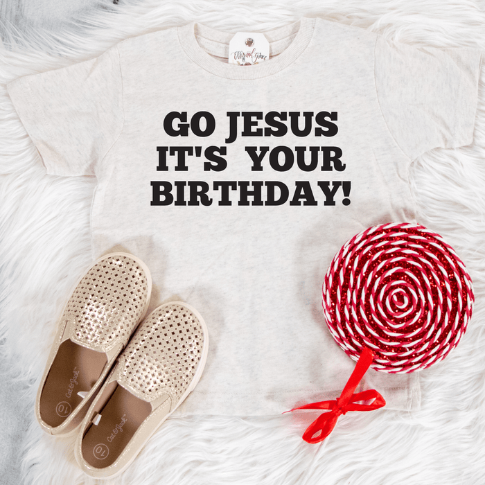 ellyandgrace 3321 Go Jesus NEW Unisex Toddler Shirt