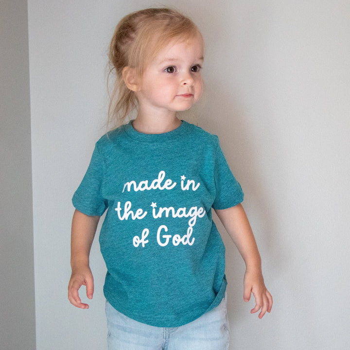 ellyandgrace 3321 Made In The Image Toddler Shirt