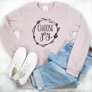 Choose Joy Crew Longsleeve
