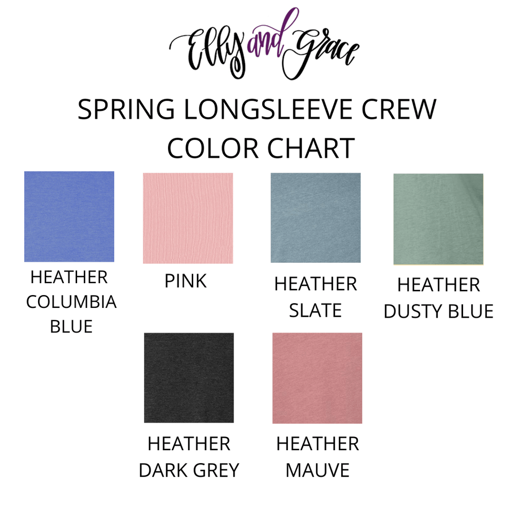 ellyandgrace 3501 Consider The Birds Of The Air Crew Longsleeve