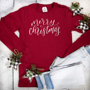 Merry Christmas Crew Longsleeve