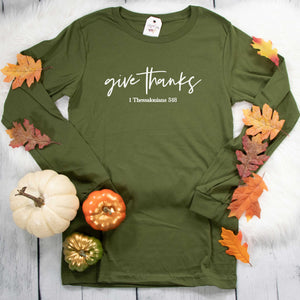 Give Thanks Crew Longsleeve