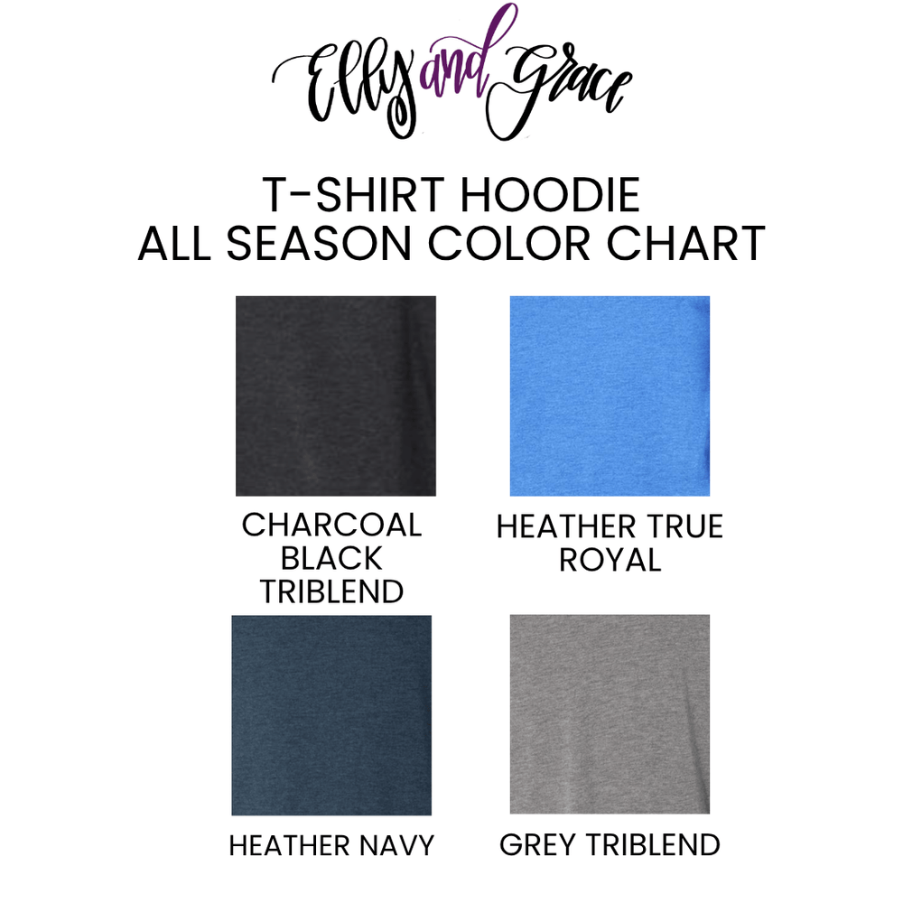 ellyandgrace 3512 Choose Joy T-Shirt Hoodie