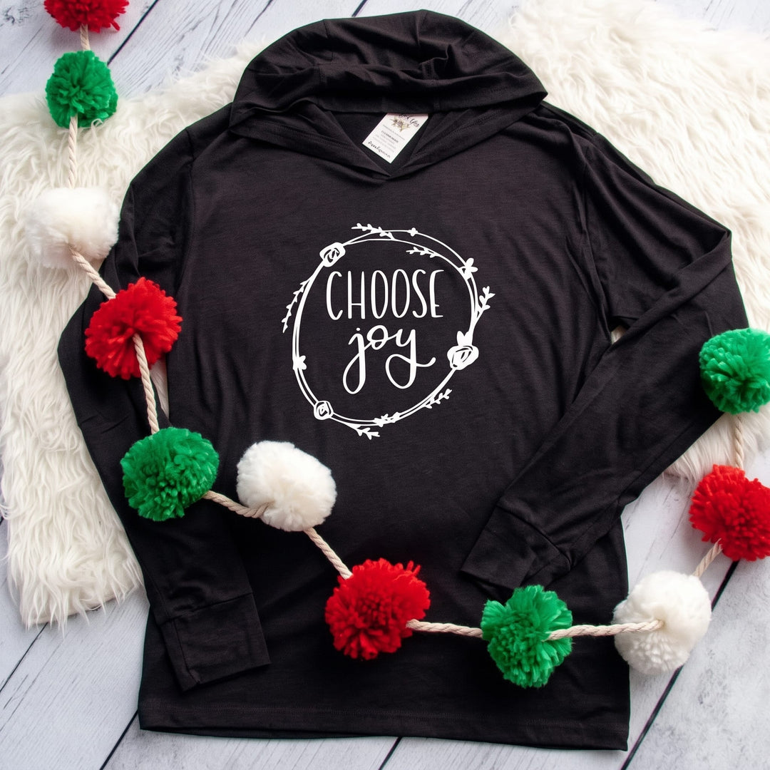 ellyandgrace 3512 Choose Joy T-Shirt Hoodie