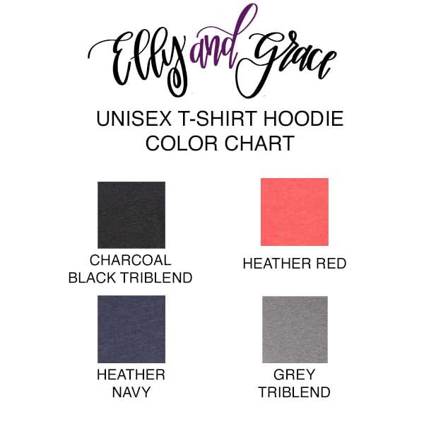 ellyandgrace 3512 Choose Joy T-Shirt Hoodie